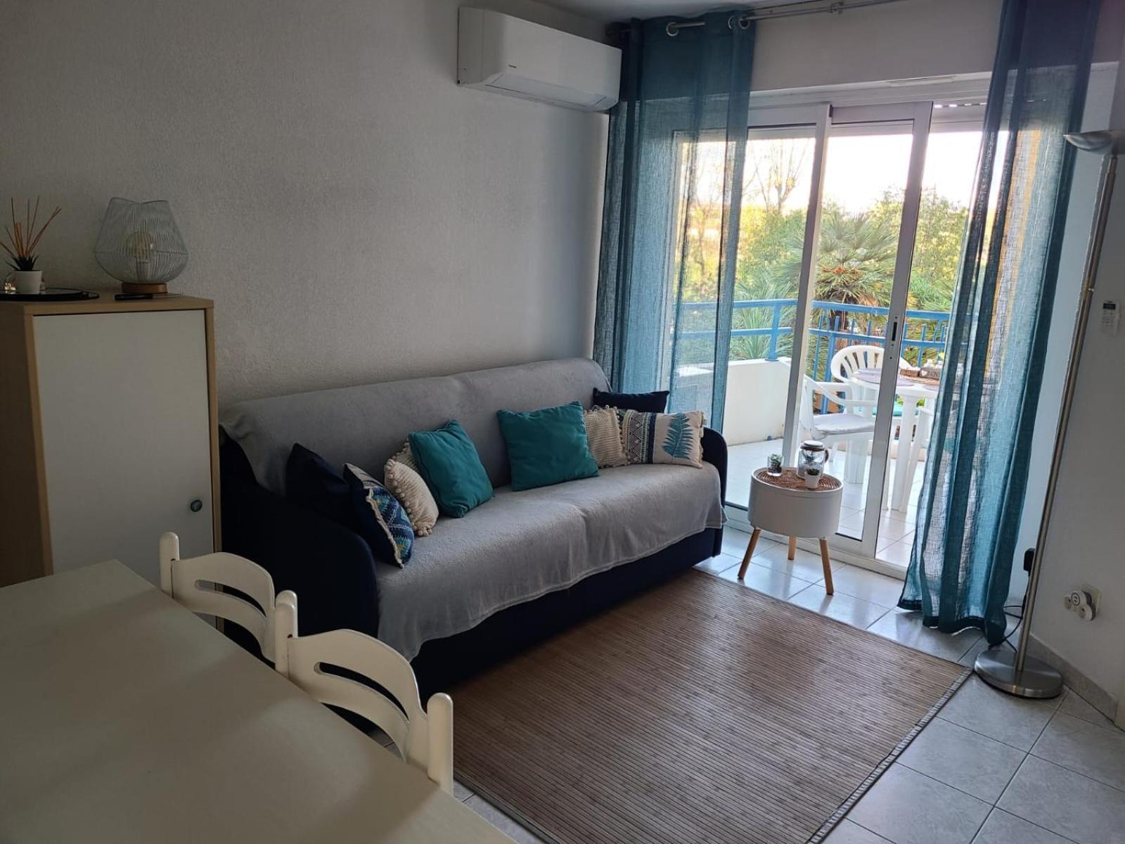 T2 Climatise A 5 Minutes A Pied De La Plage Avec Parking, Piscine Et Wifi Fréjus Eksteriør bilde